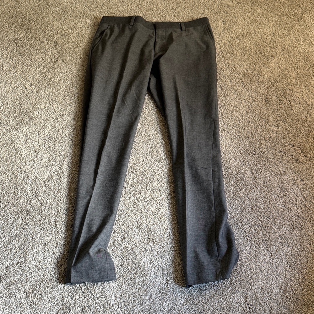 Murano Dark Gray Men's Dress Pants